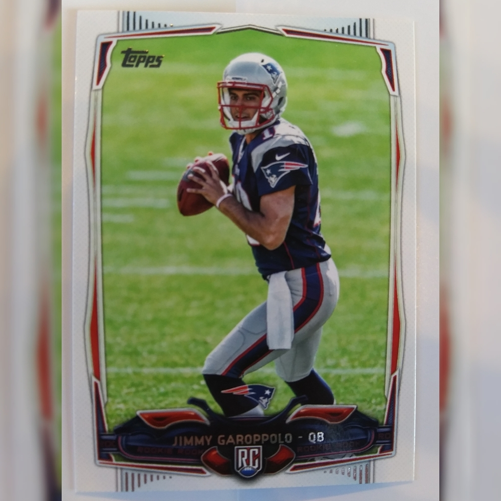 New England Patriots Jimmy Garoppolo Rookie
